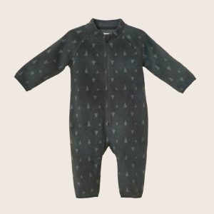 Rise Little Earthling Microfleece Romper - Antique White / 0-6m — Catalog Product