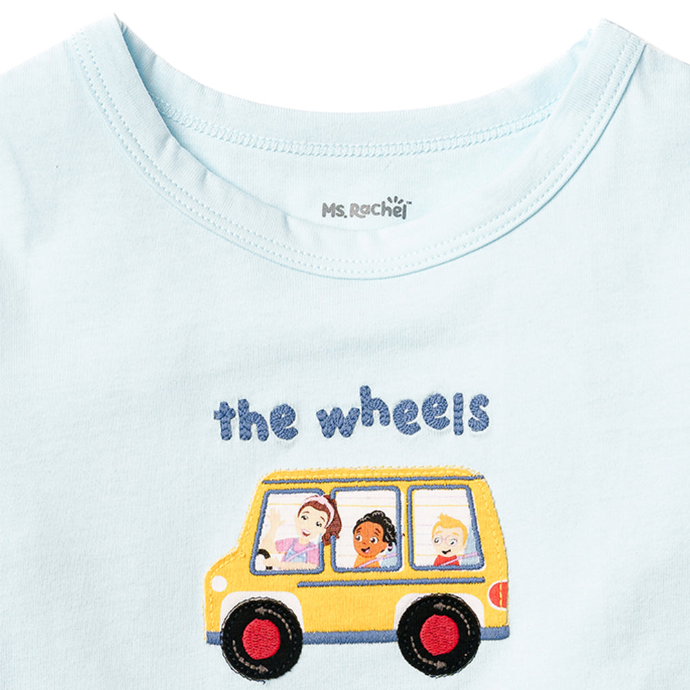 Ms.Rachel Long Sleeve Tees - Dark Blue / 2-3y — Shirt - Image 9