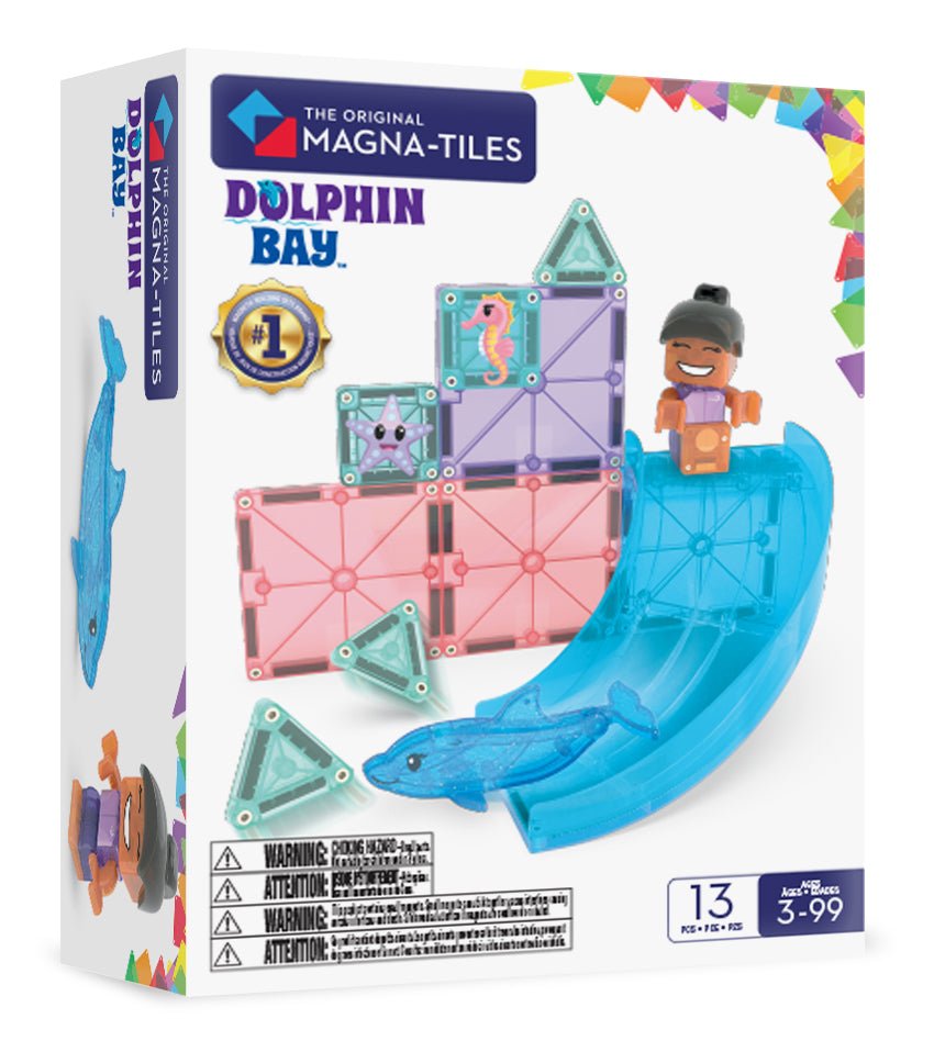 The Original MAGNA-TILES® Dolphin Bay 13-Piece — Set