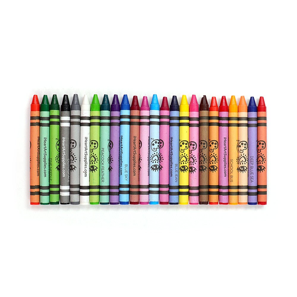 Bright Stripes iHeartArt 24 Bright Crayons — Art - Image 3