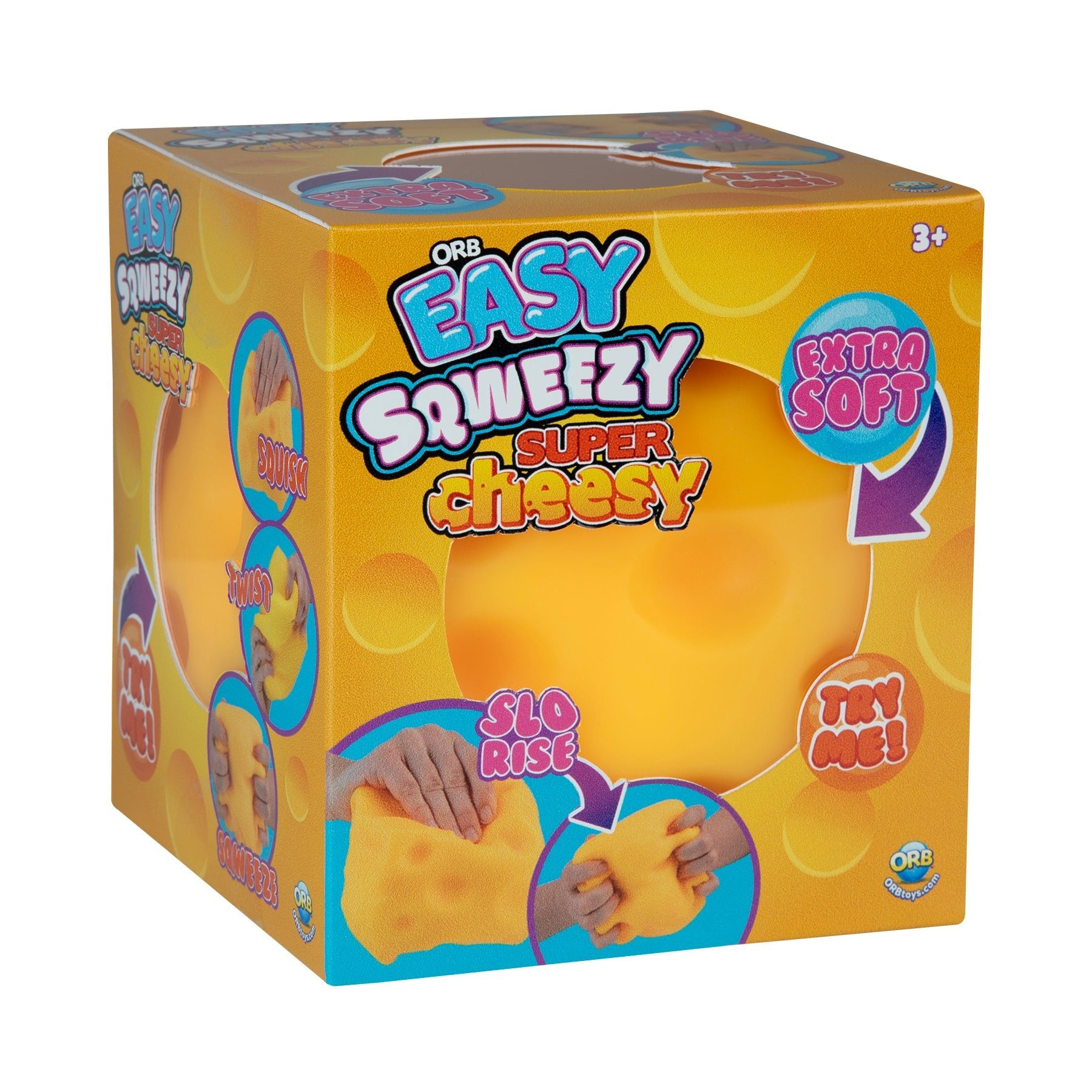 Orb Factory Easy Sqweezy Super Cheese — Toy