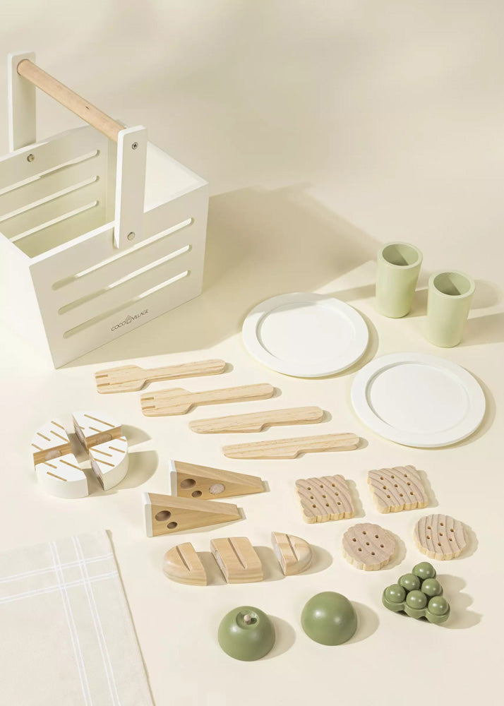 Coco Village Wooden Picnic Playset and Accessories — Basket - Image 8