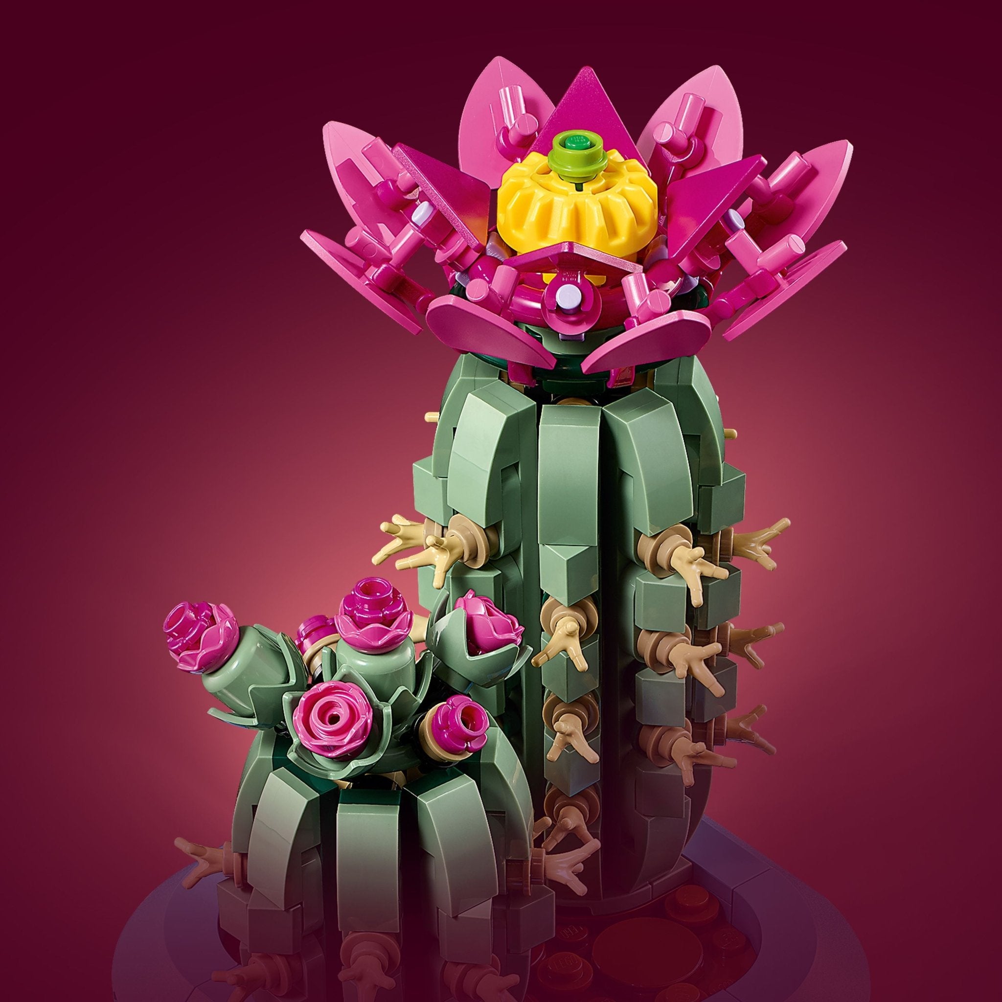 LEGO® Botanicals LEGO® Flowering Cactus Plants Decor 11509 — Set - Image 4