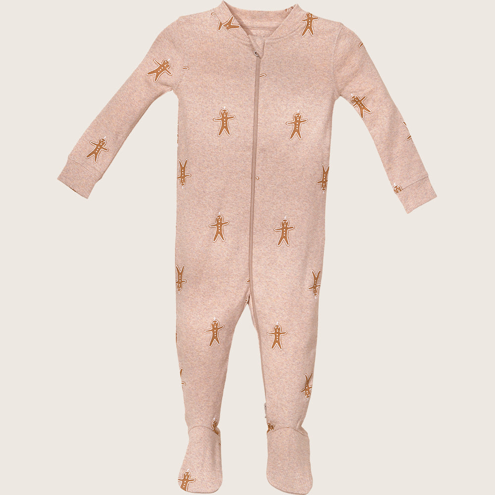 rise little earthling Holiday Sleeper BUHSL00 - Dark Red / 12-18m — Diaper - Image 16