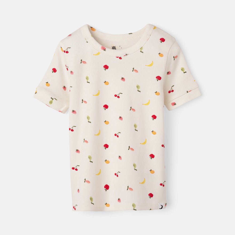 rise little earthling Short Sleeve Sleep Set - Grey Rainbow / 3y - Image 7