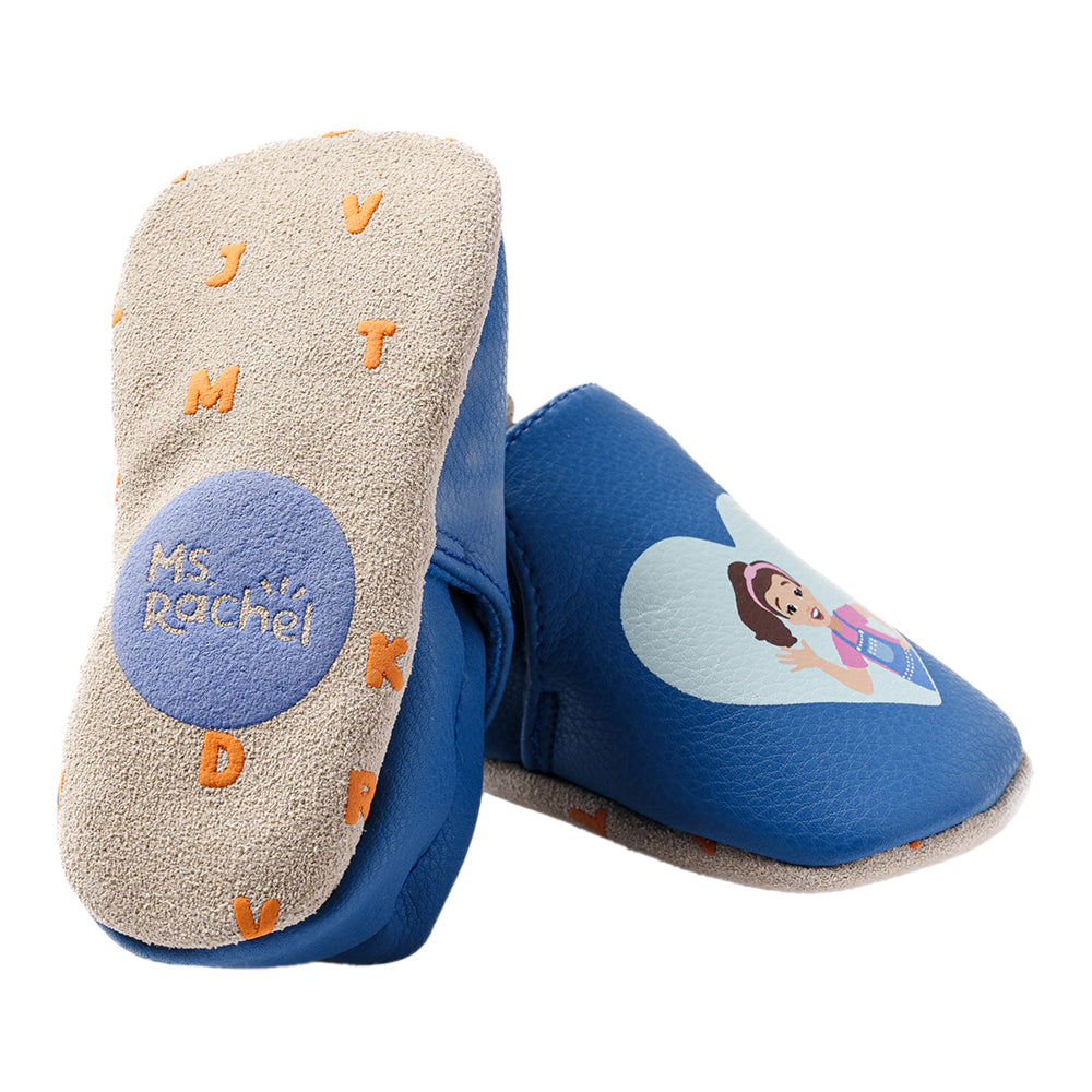 Ms.Rachel Baby Slippers MRF24FW00 - Green / 18-24m — Print - Image 3