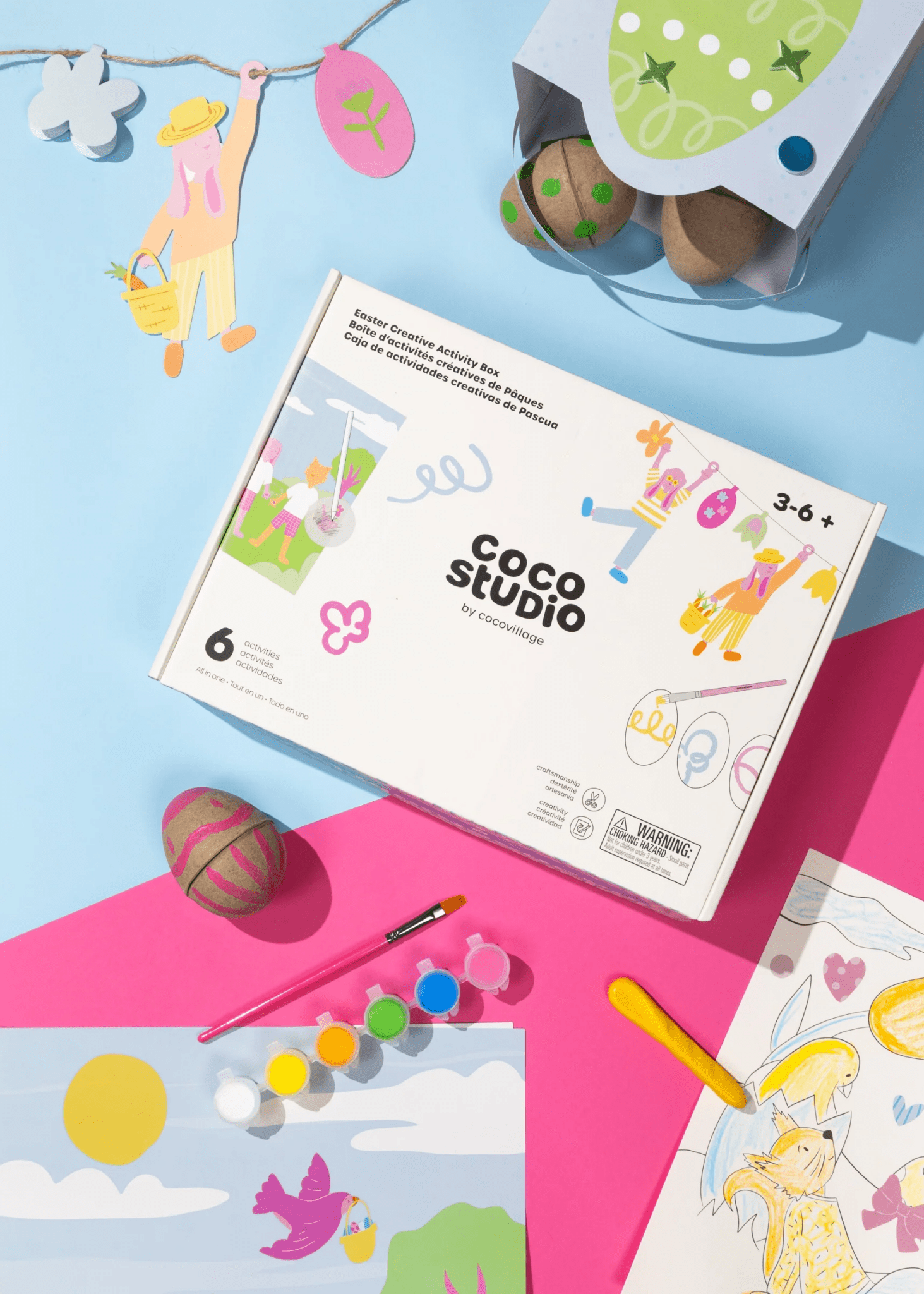 Coco Village Easter Creative Activities Box – 6 Activities - Image 3