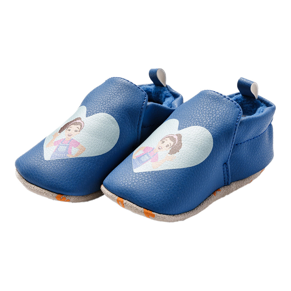 Ms.Rachel Baby Slippers MRF24FW00 - Green / 18-24m — Print - Image 2