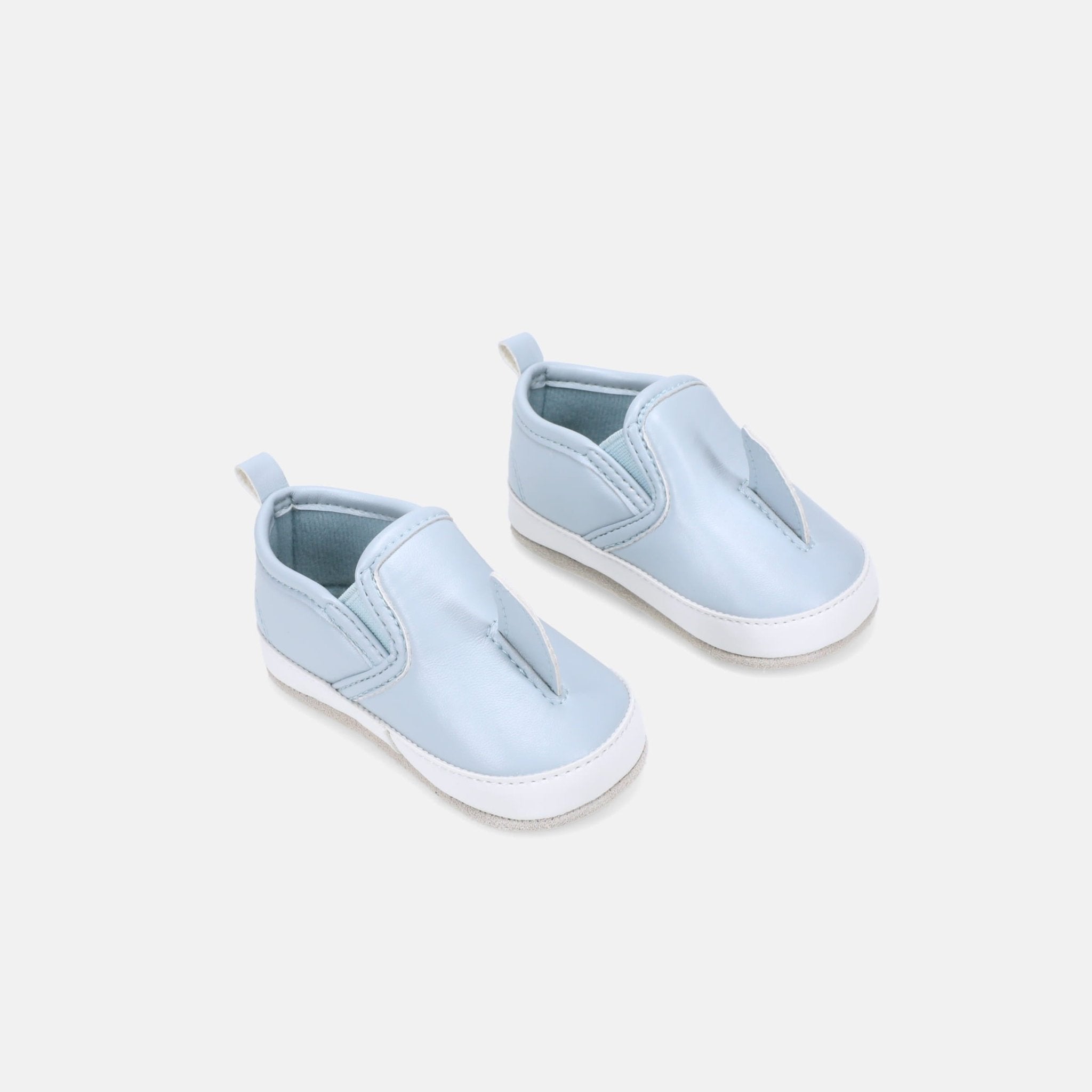 Rise Little Earthling Shark Slide Ons Blue 6-12m — Catalog Product - Image 2