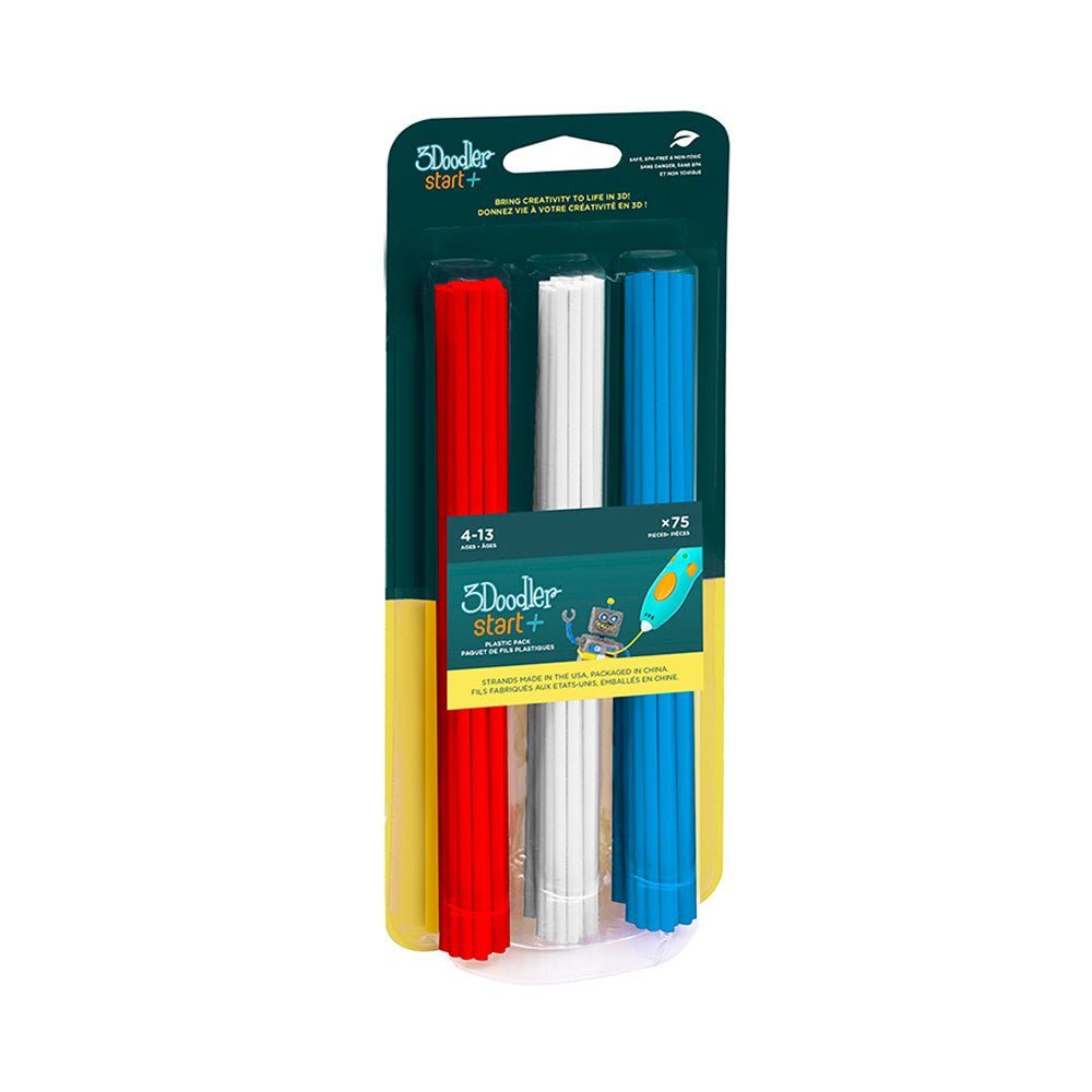 3Doodler Red/White/Blue Mixed Pack 75pcs — Art