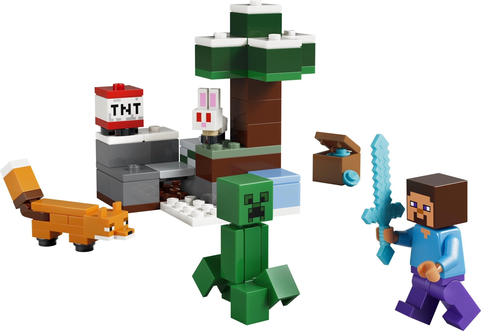 LEGO® Minecraft LEGO®Steve’s Taiga Adventure 21583 — Set - Image 2