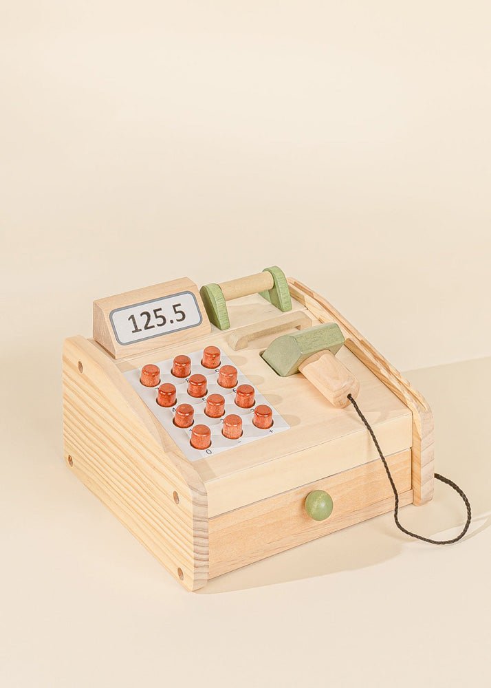 Coco Village Wooden Cash Register — Set - Image 2