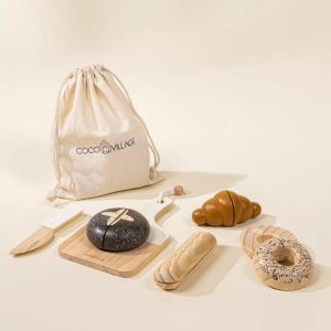 Coco Village Wooden bakery playset — Basket