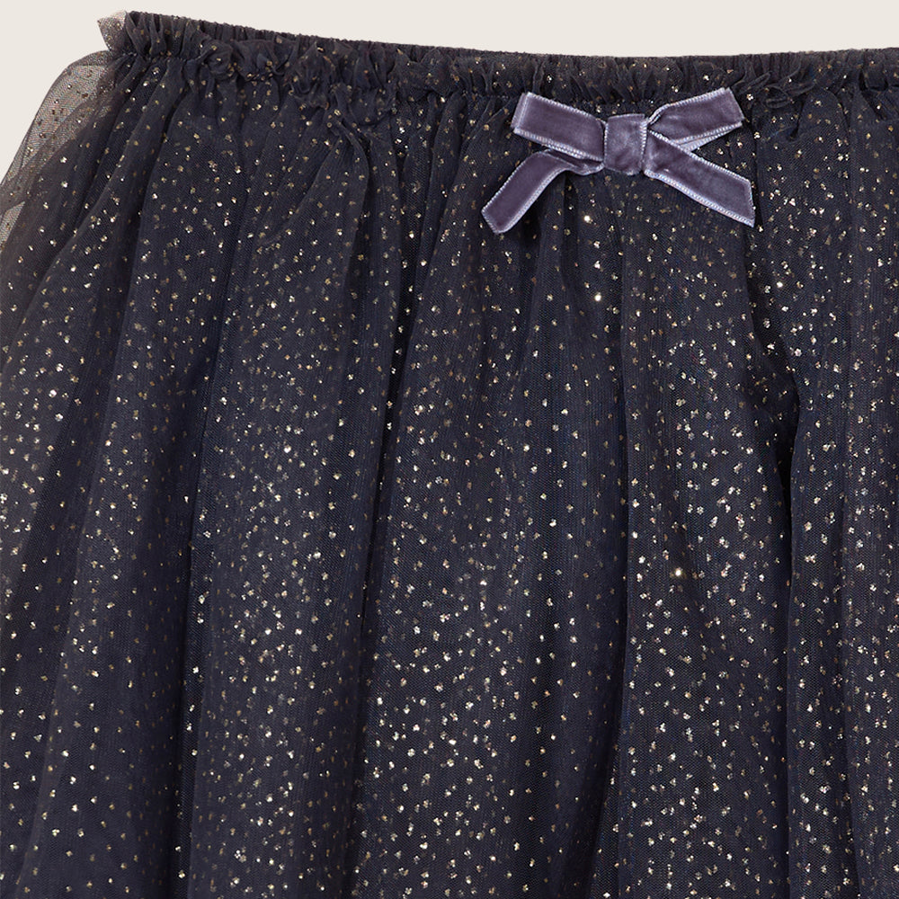 rise little earthling Tutu Skirt TGHSK03 - Charcoal / 2-3y — Print - Image 5