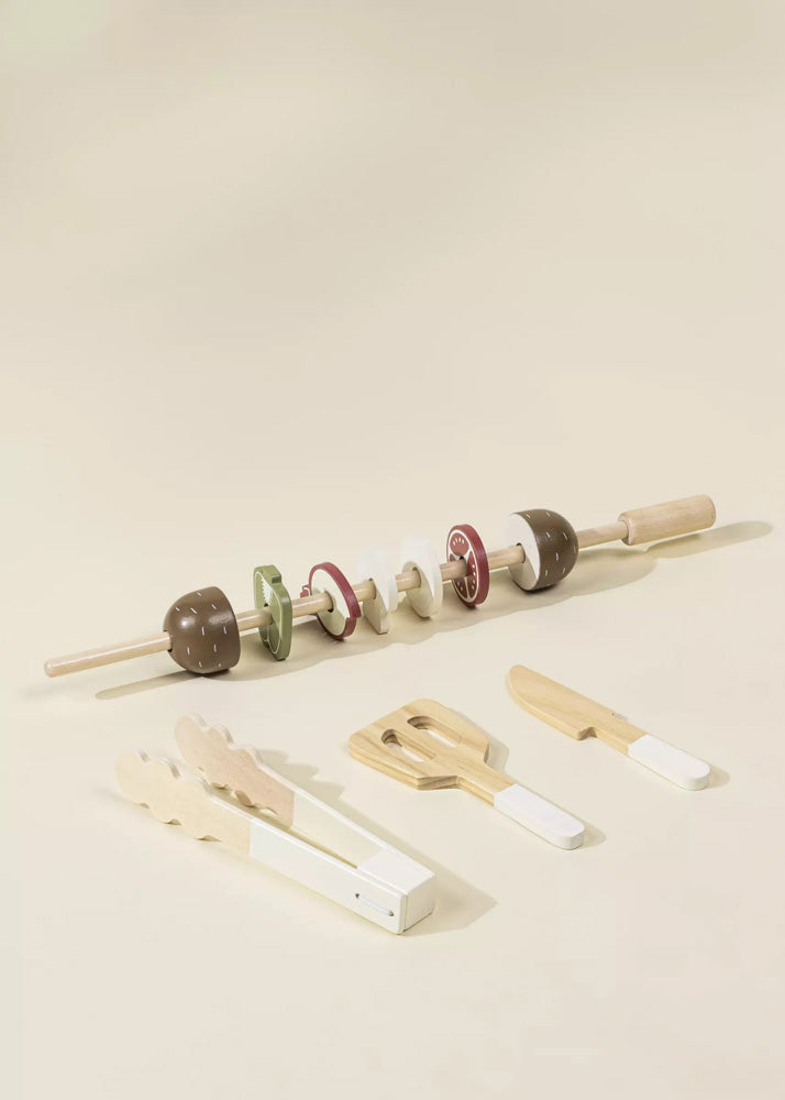 Coco Village Wooden Barbecue Playset and Accessories — Toy - Image 7