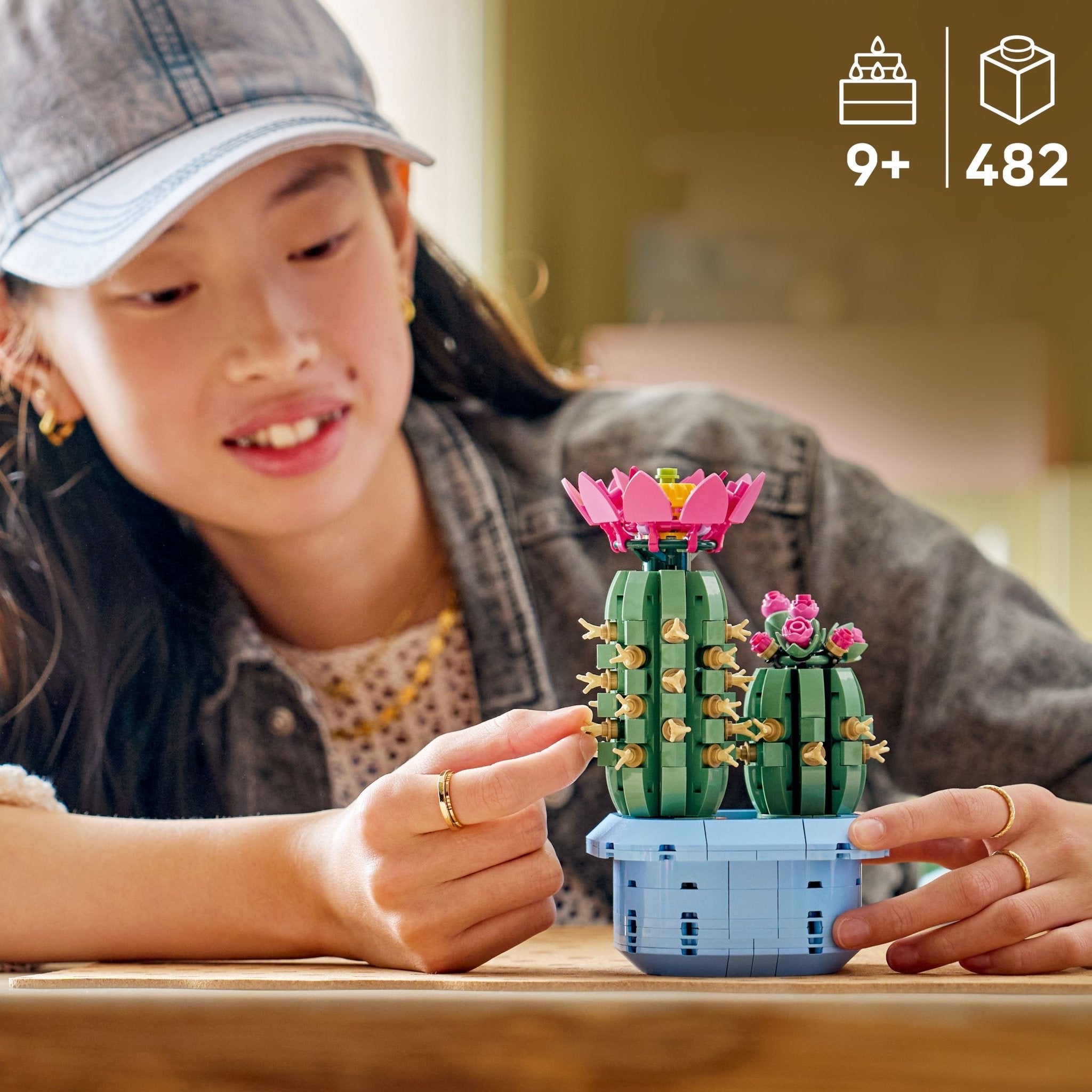 LEGO® Botanicals LEGO® Flowering Cactus Plants Decor 11509 — Set - Image 5