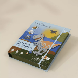 Coco Village Interactive & Magnetic Encyclopedia–Dinosaur Discovery (French Version) — Set