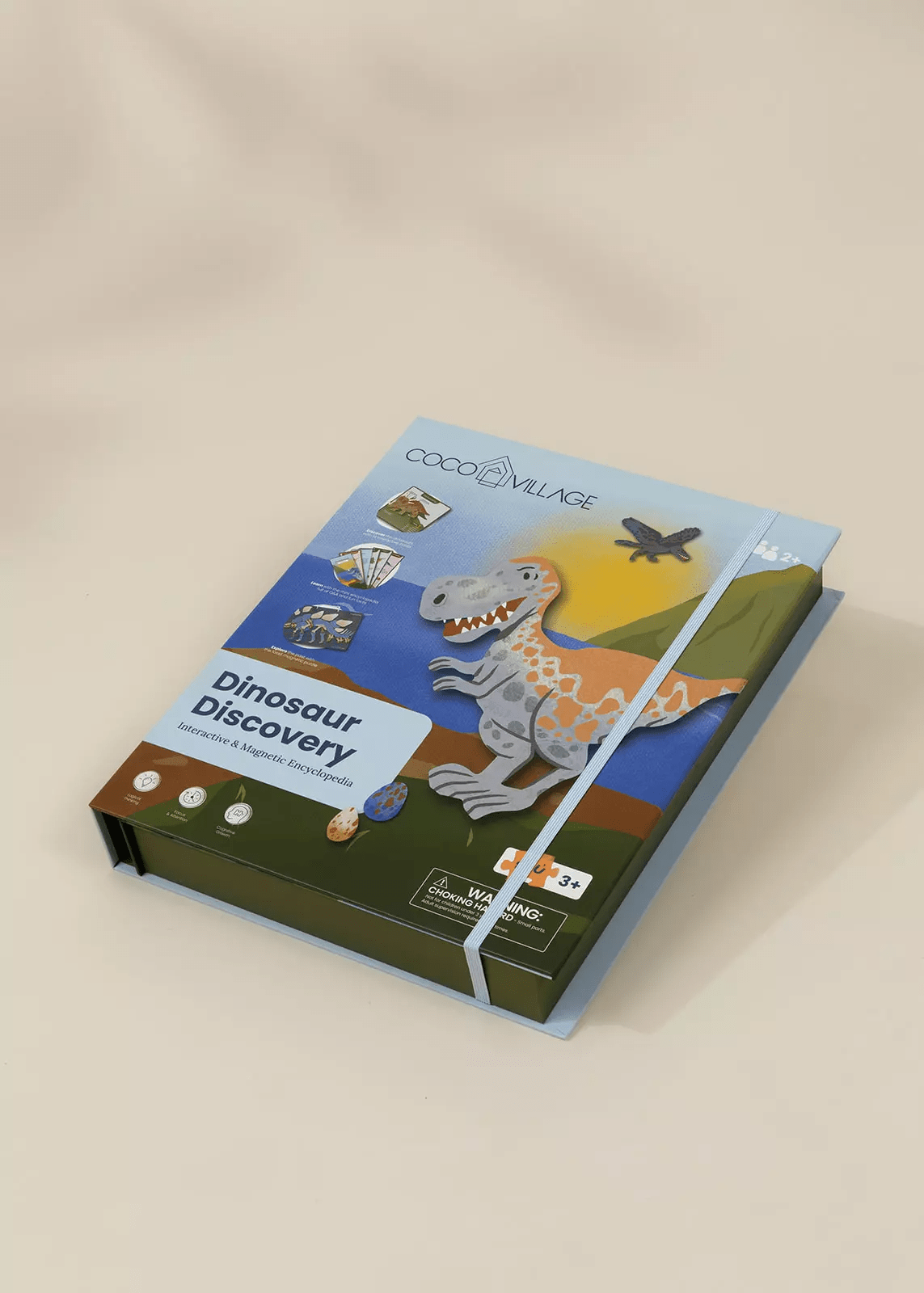 Coco Village Interactive & Magnetic Encyclopedia – Dinosaur Discovery (English Version) — Puzzle