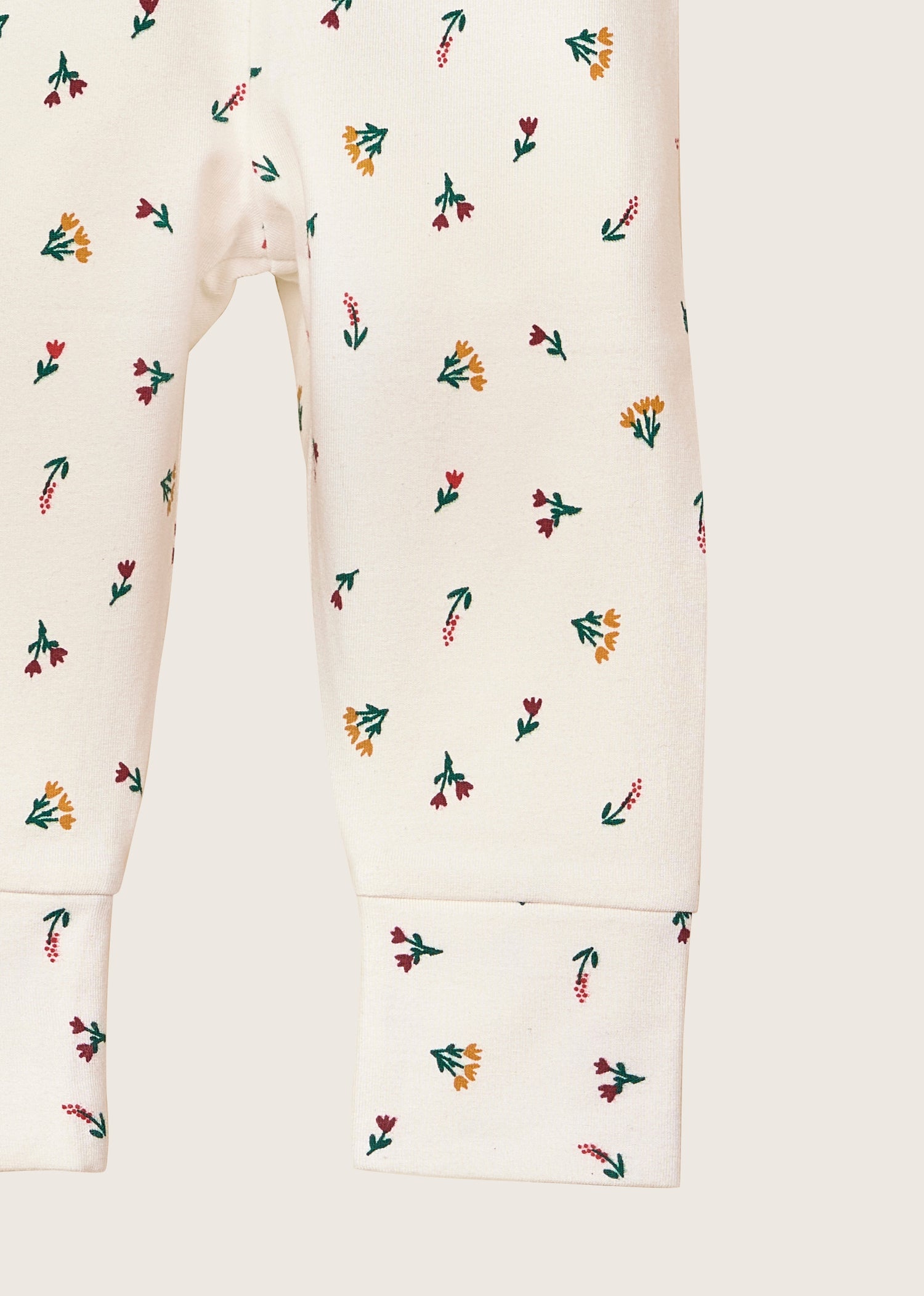 rise little earthling Cuffed Legging BGHKB07 - Hazel Flower / 9-12m — Catalog Product - Image 7