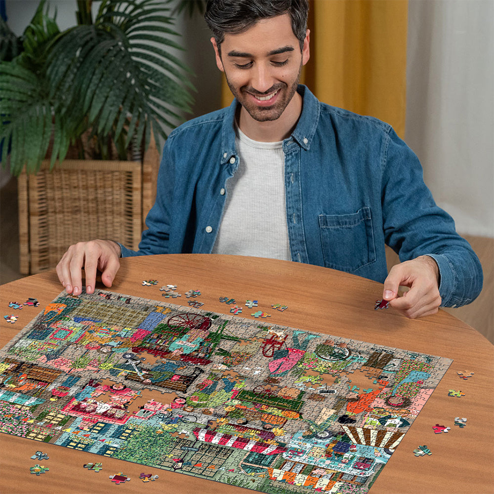 Ravensburger Street Market 1000 Pc Puzzle - Image 8