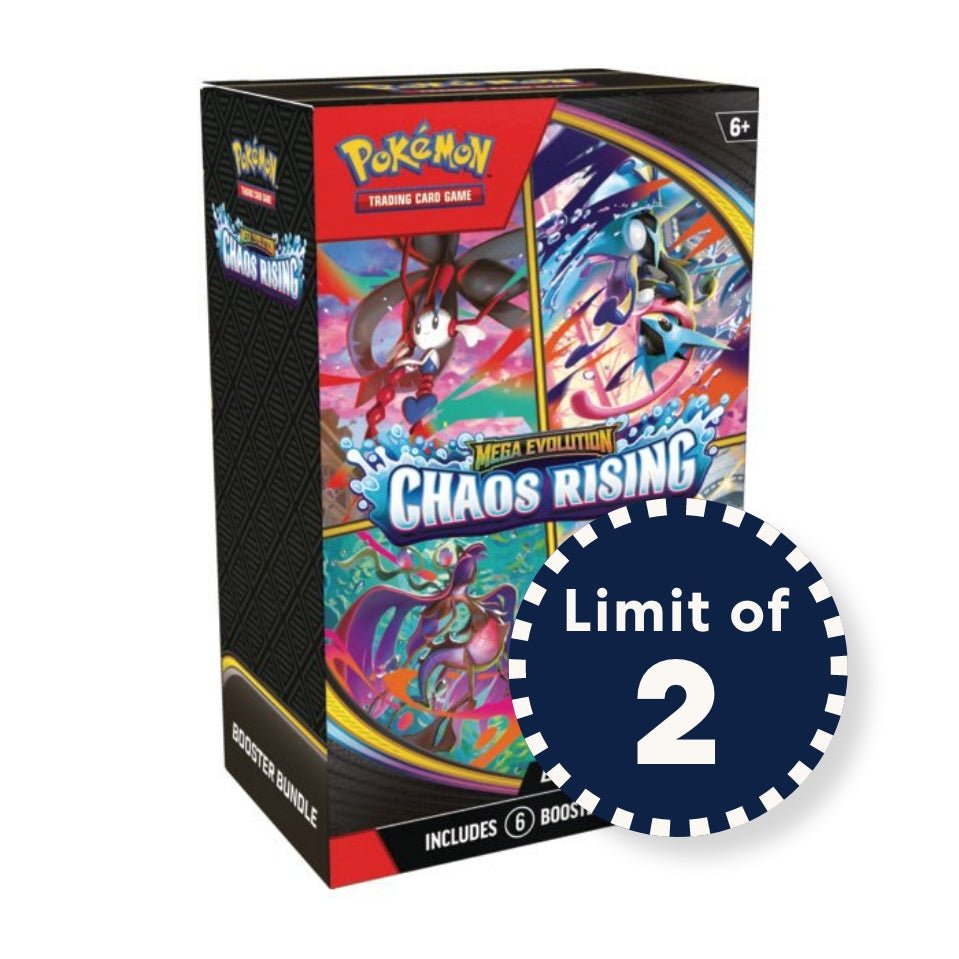 Pokemon Pokémon TCG: Mega Evolution Chaos Rising Booster Bundle I Limit 2 per customer — Catalog Product