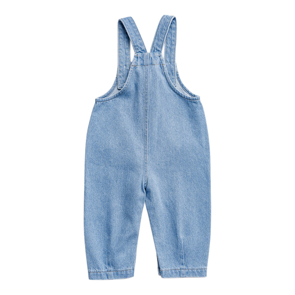 Ms.Rachel Signature Overall - Grey Stripe / 12-18m — Diaper - Image 5