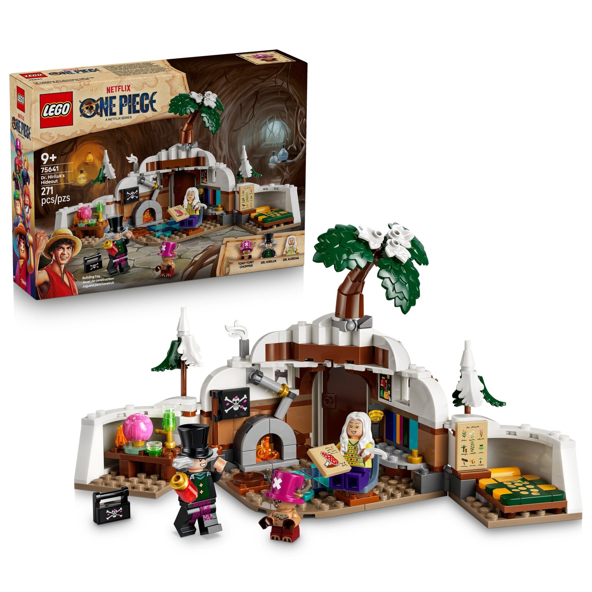 LEGO® ONE PIECE Dr. Hiriluk's Hideout 75641 — Can
