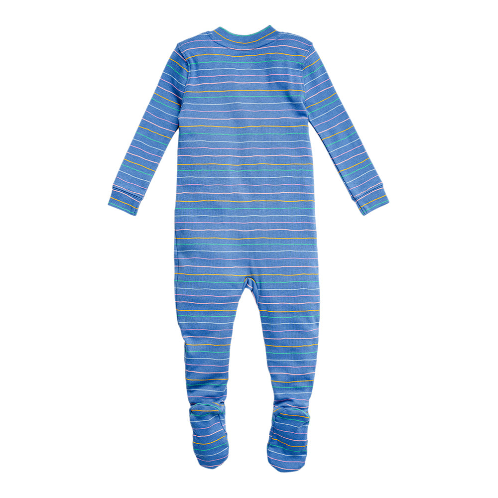 Ms.Rachel Sleeper MRF24SL01 - Blue Sheep / 12-18m — Diaper - Image 2