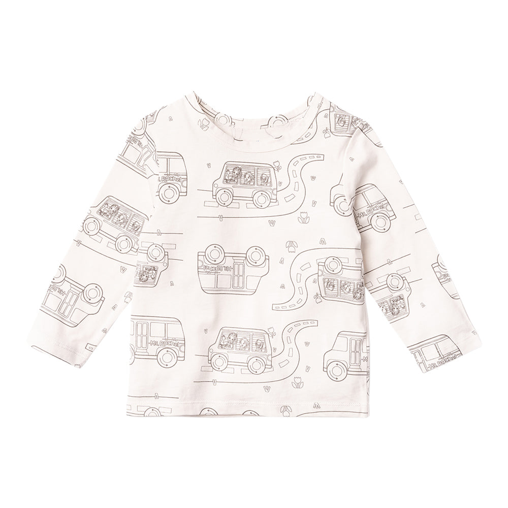 Ms.Rachel Colour Me Tee - School Bus / 2-3y — Shirt
