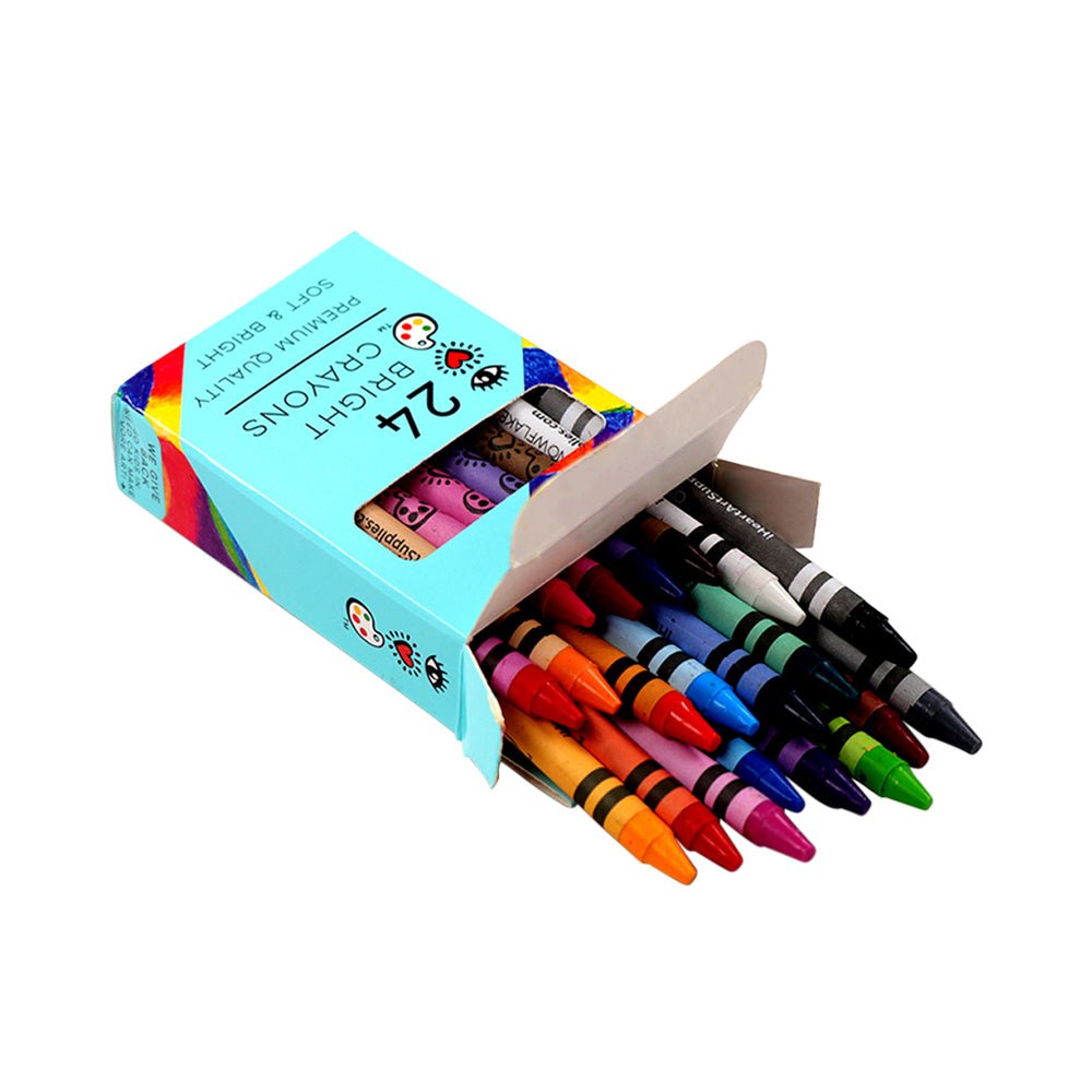 Bright Stripes iHeartArt 24 Bright Crayons — Art - Image 2