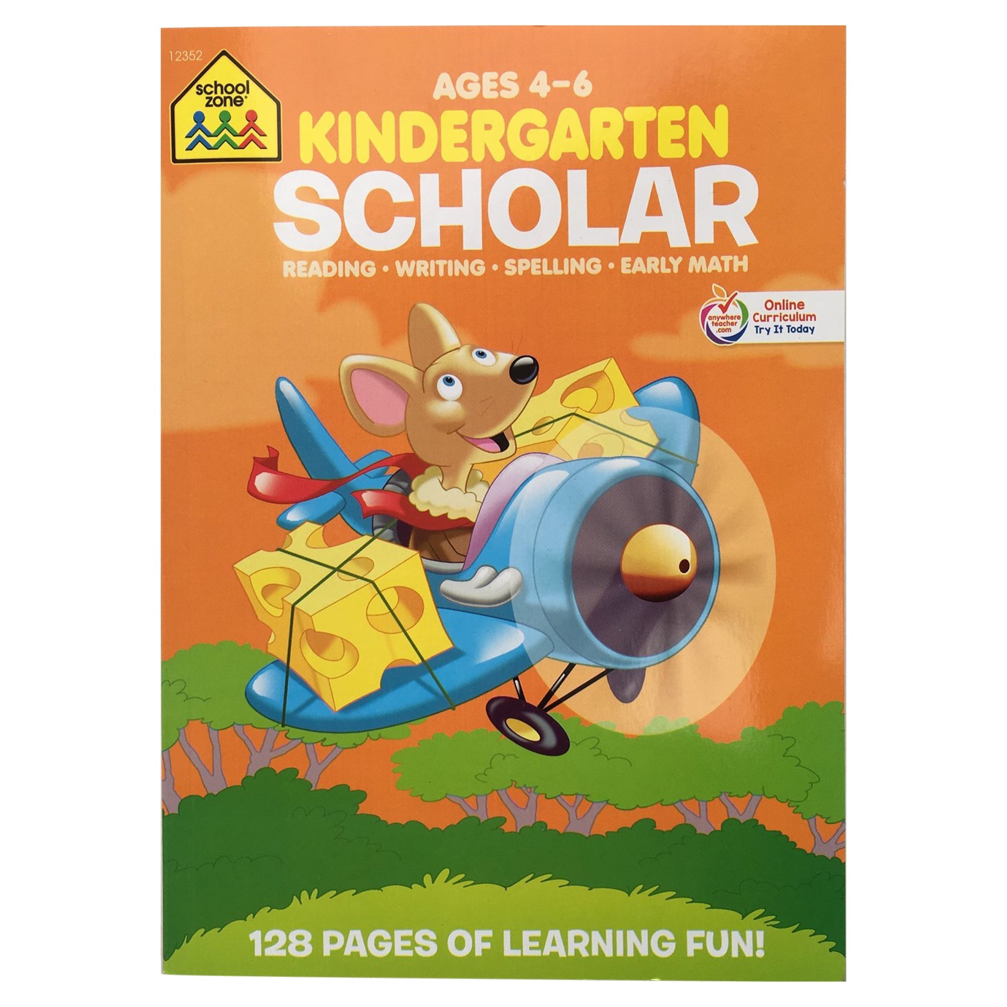 School Zone 128 Page Kindergaten WB — Book