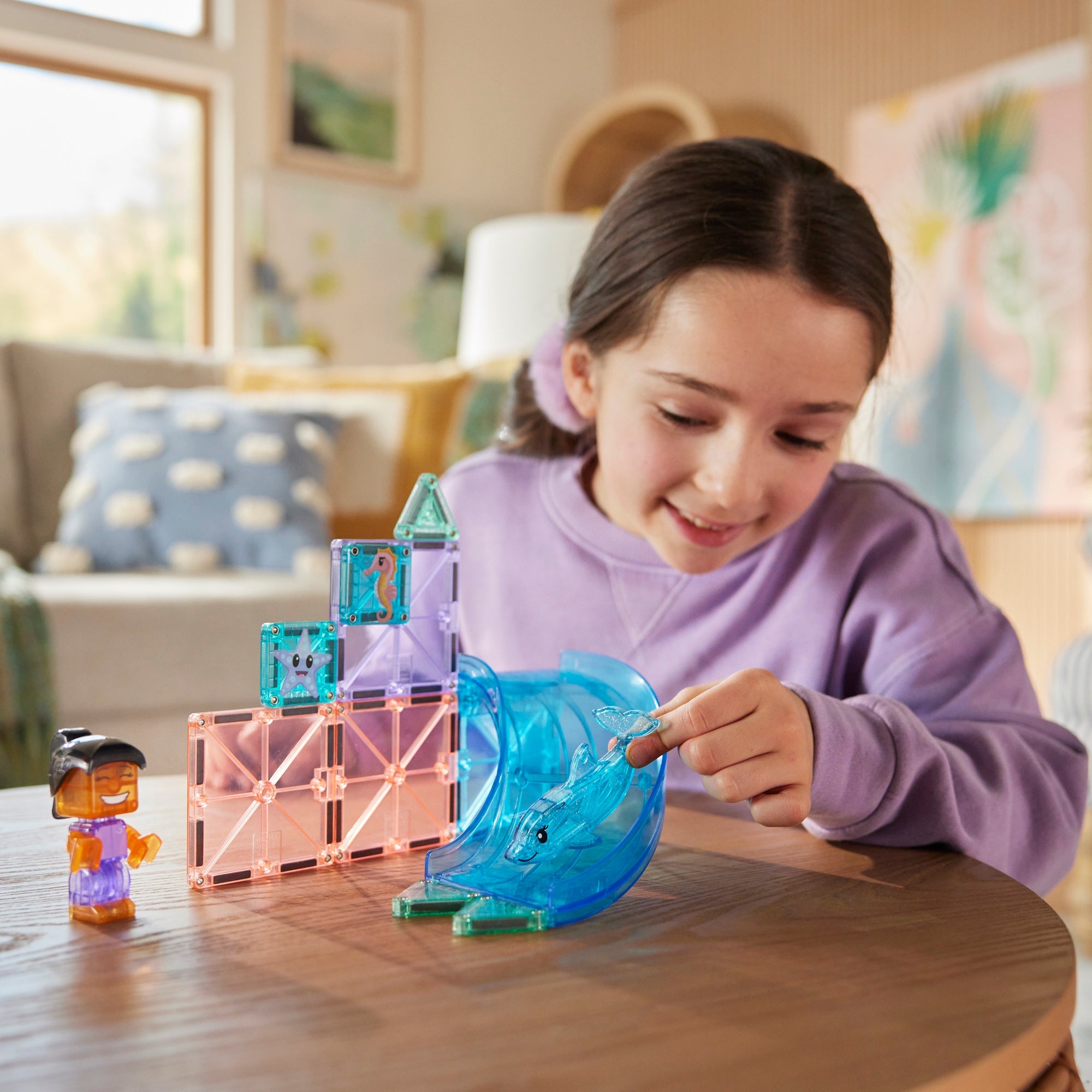 The Original MAGNA-TILES® Dolphin Bay 13-Piece — Set - Image 6