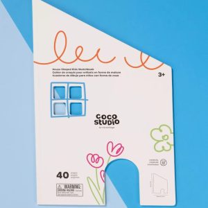 Coco Village House Shaped Kids Sketchbook (40 pages) — Art
