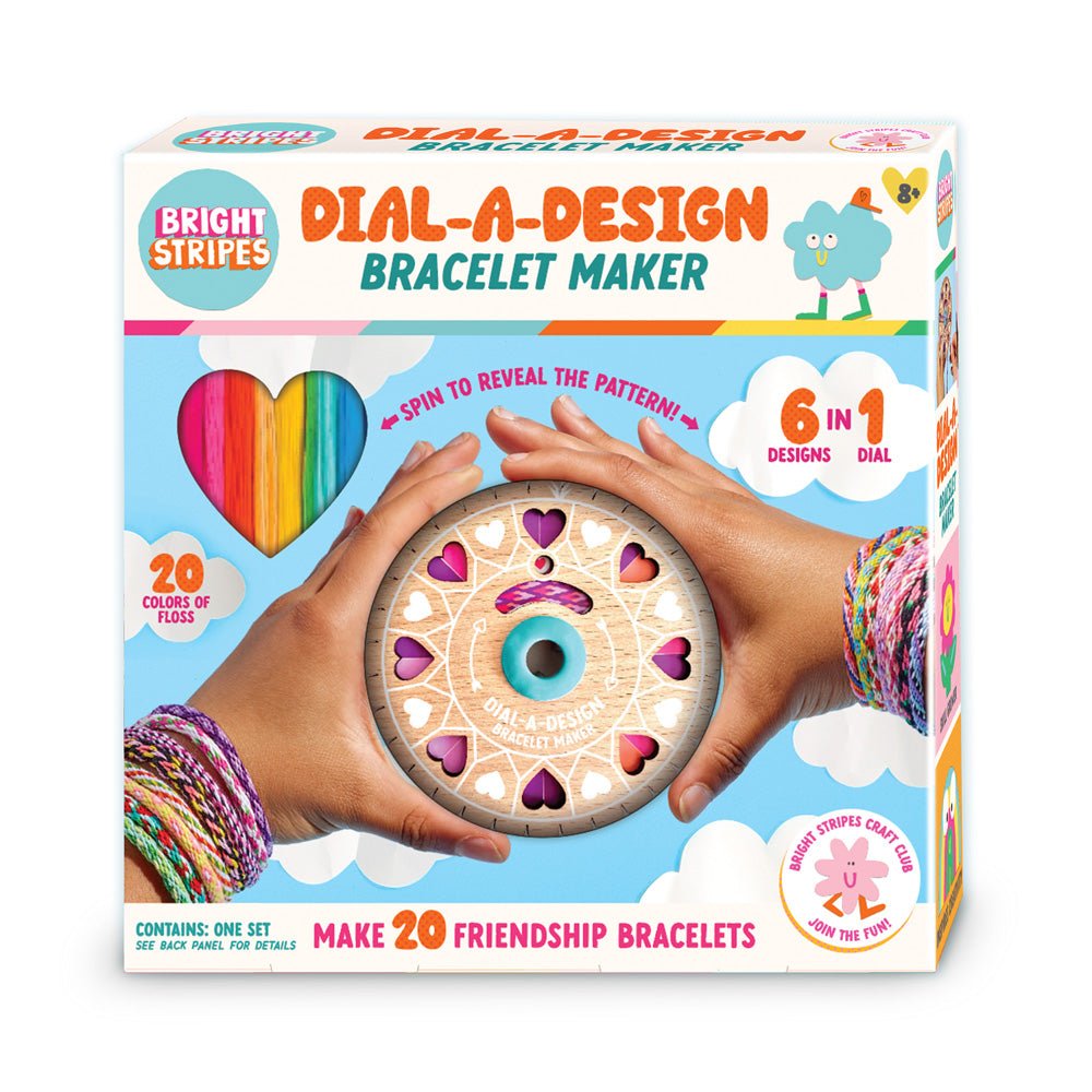 Bright Stripes Dial a Design Bracelet Maker — Art