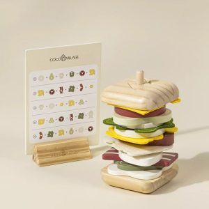 Coco Village Wooden Stackable Sandwich — Set