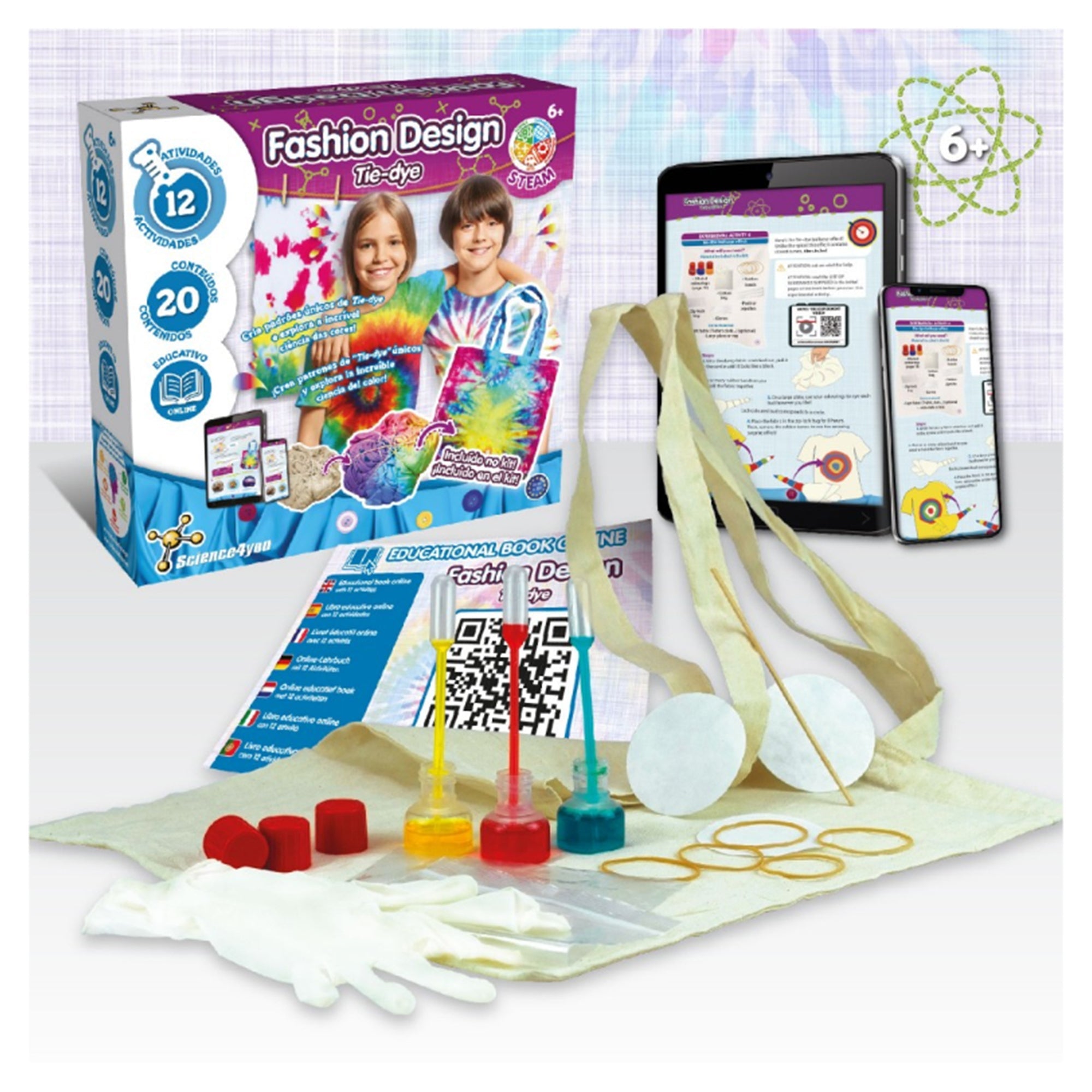 Science 4 you Science4You Fashion Design Tie Dye — Bag - Image 2