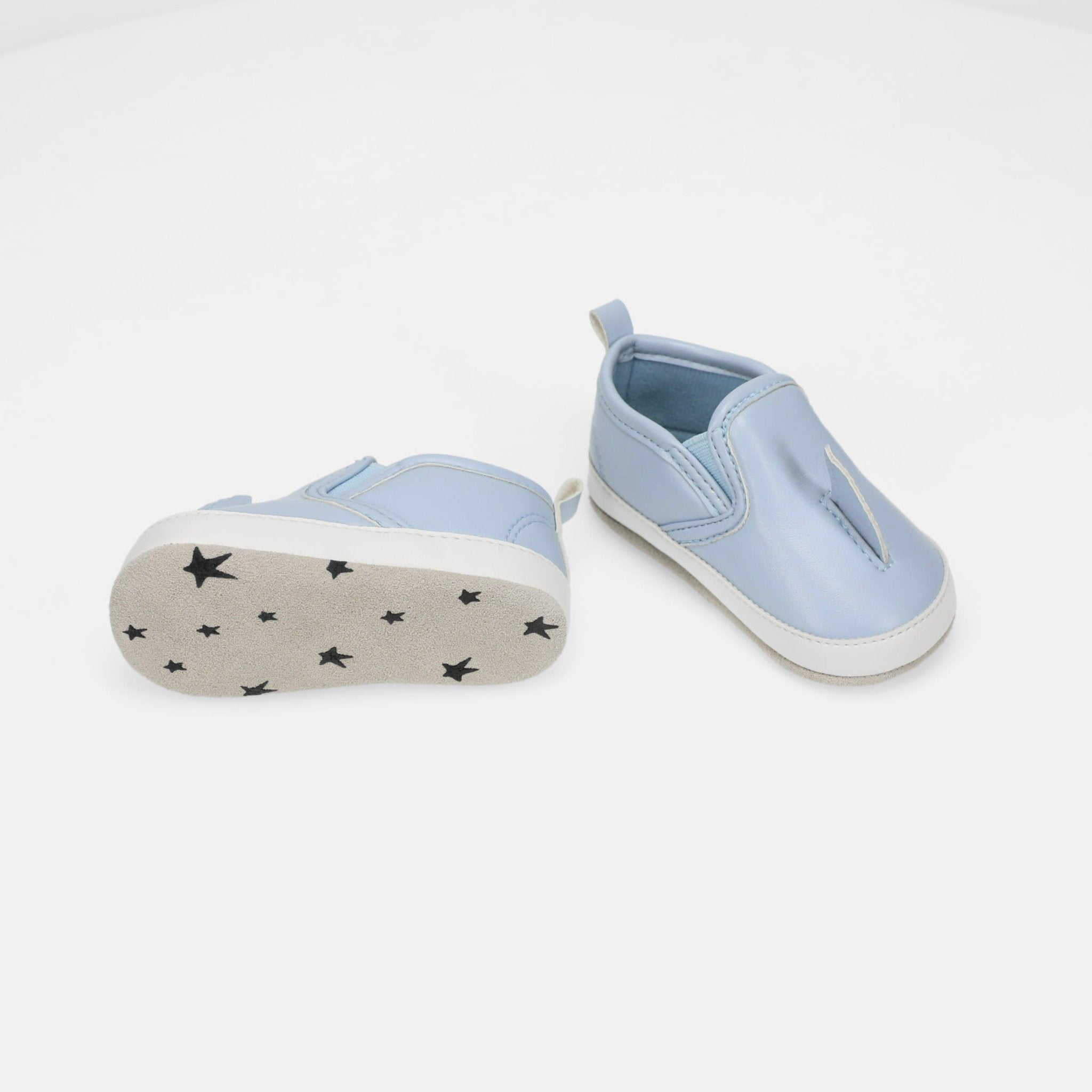 Rise Little Earthling Shark Slide Ons Blue 6-12m — Catalog Product