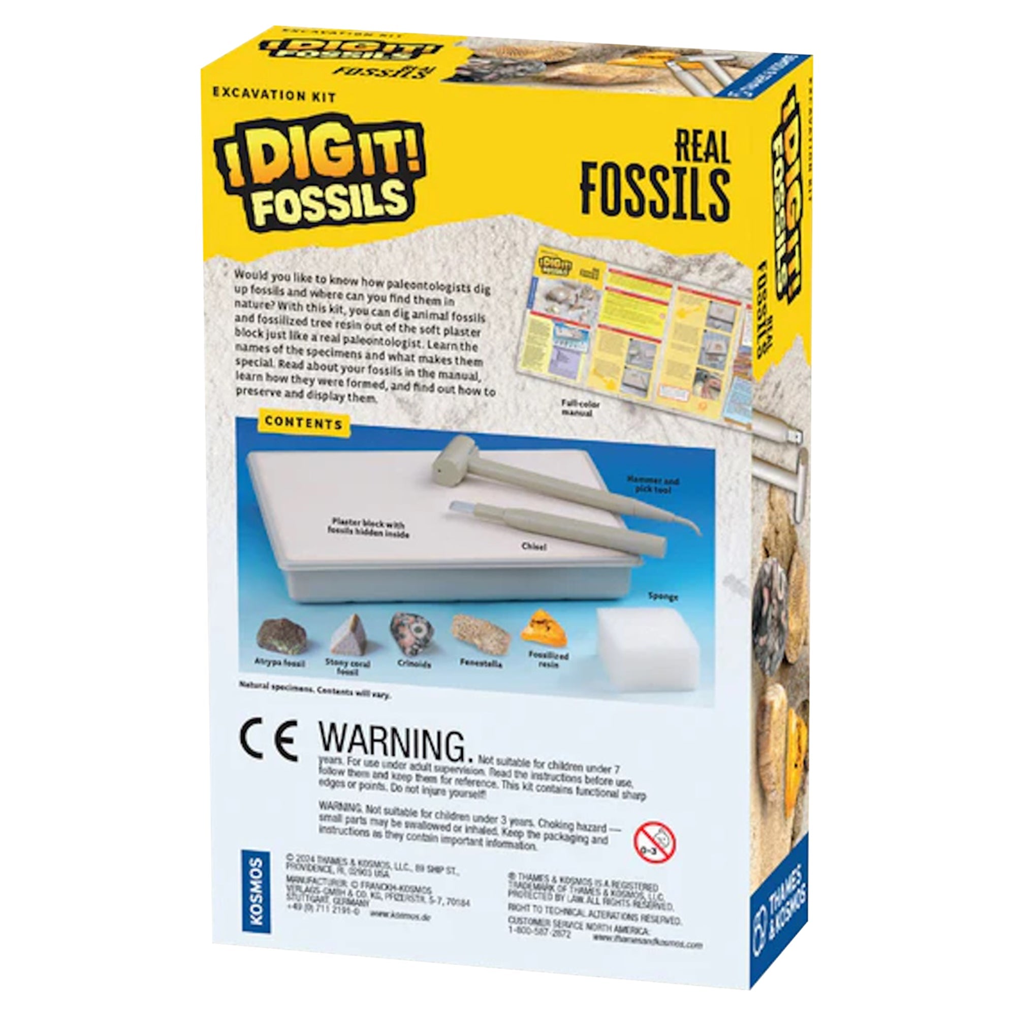 Thames & Kosmos I Dig It! Fossils - Real Fossils Excavation Kit — Can - Image 4