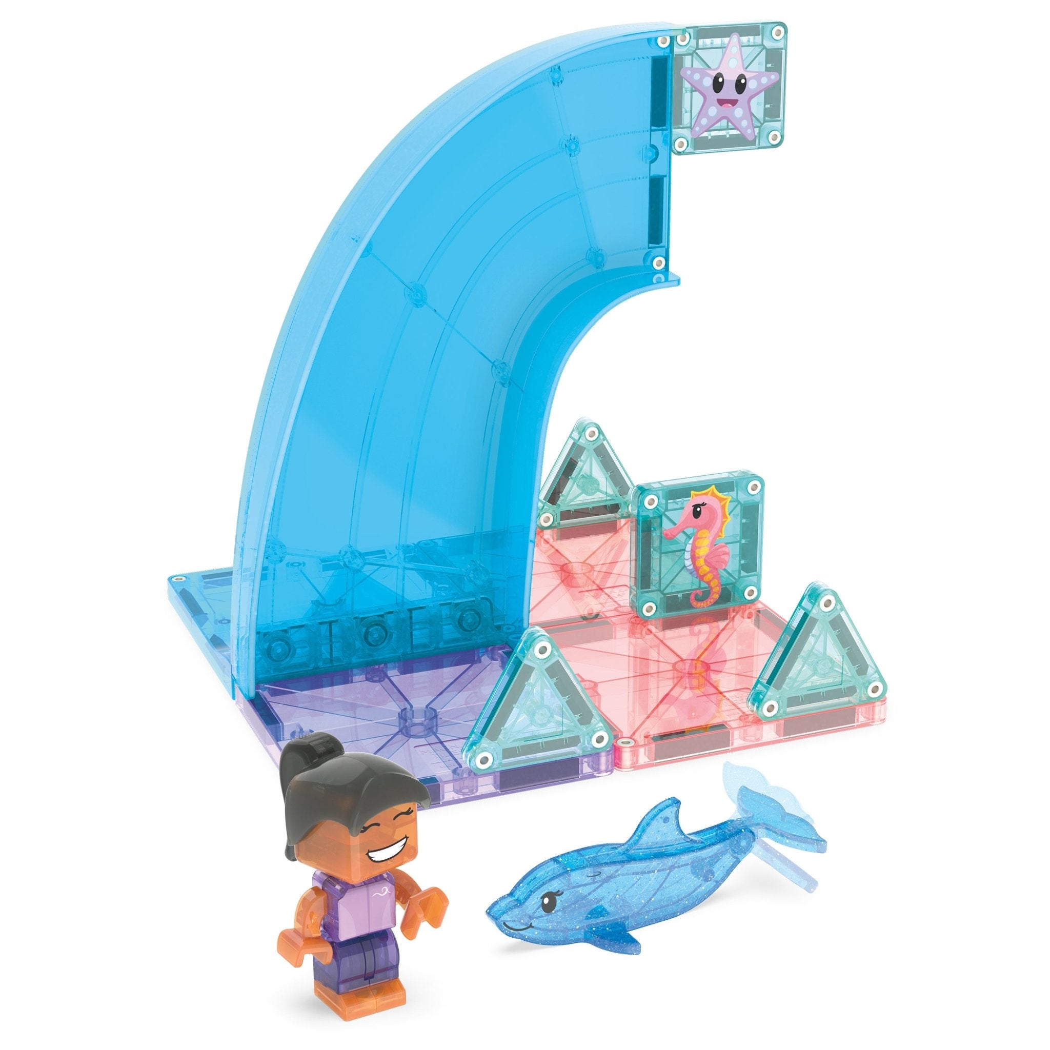 The Original MAGNA-TILES® Dolphin Bay 13-Piece — Set - Image 5