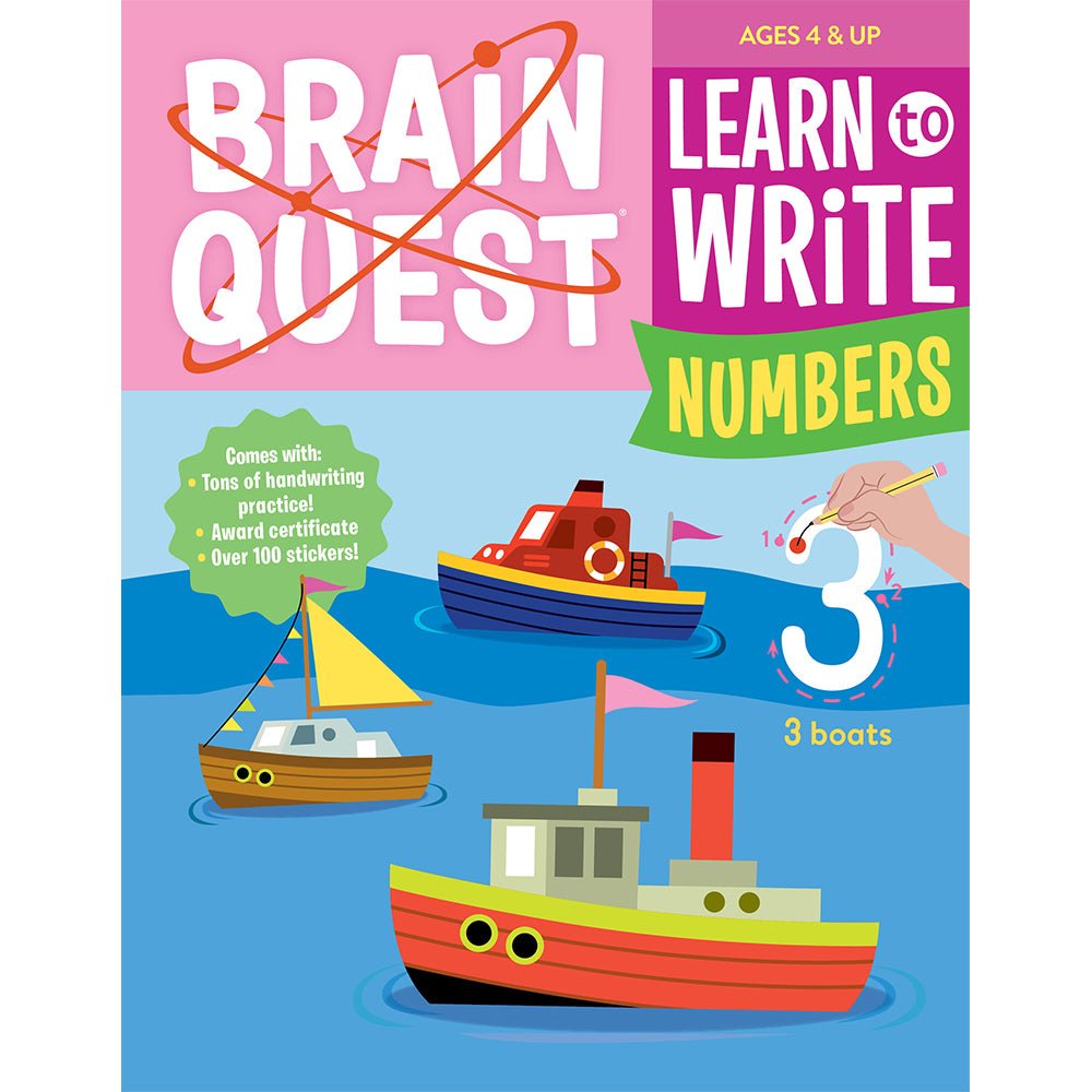 Brain Quest Learn to Write: Numbers — Book - Image 3