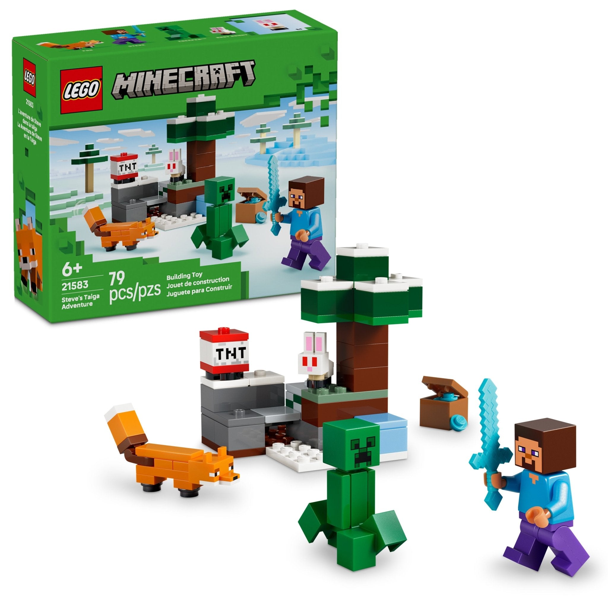 LEGO® Minecraft LEGO®Steve’s Taiga Adventure 21583 — Set