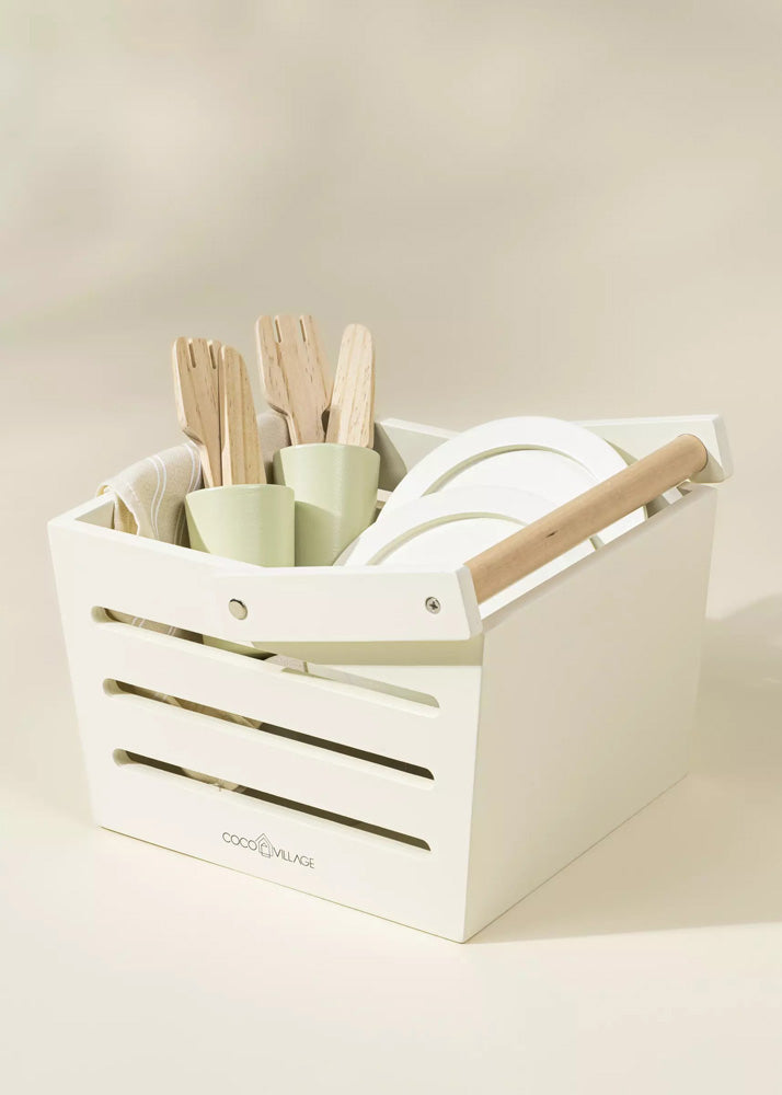 Coco Village Wooden Picnic Playset and Accessories — Basket - Image 11