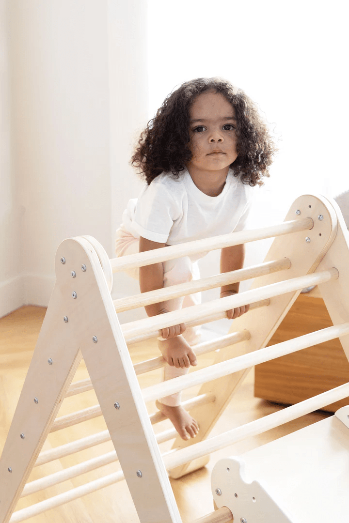 Coco Village Montessori 2-in-1 Triangle & Wall Climber — Can