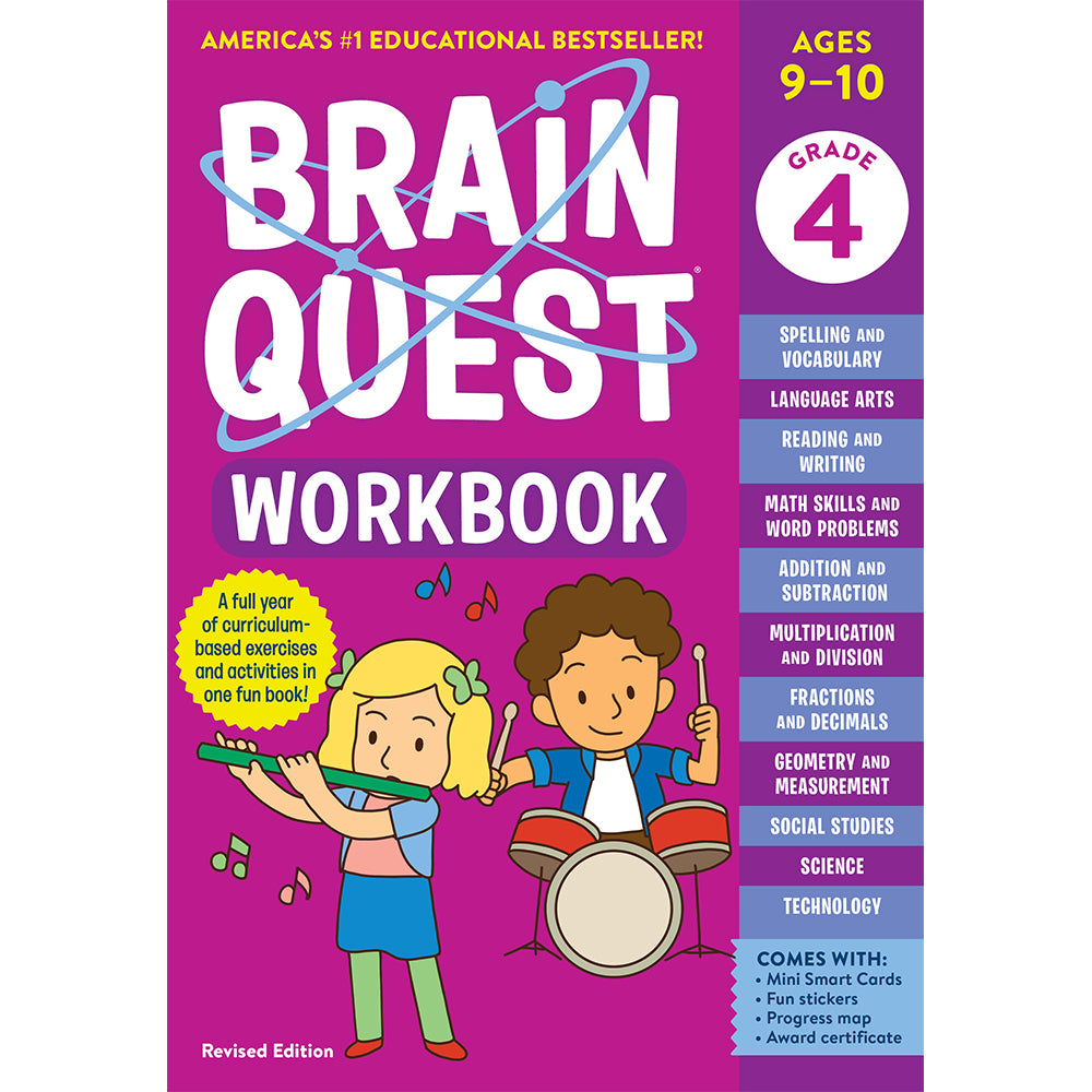 Brain Quest Workbook: 4th Grade Revised Edition — Game - Image 2