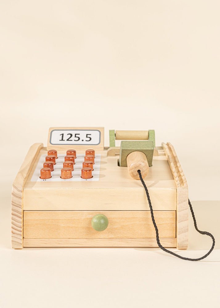 Coco Village Wooden Cash Register — Set - Image 11