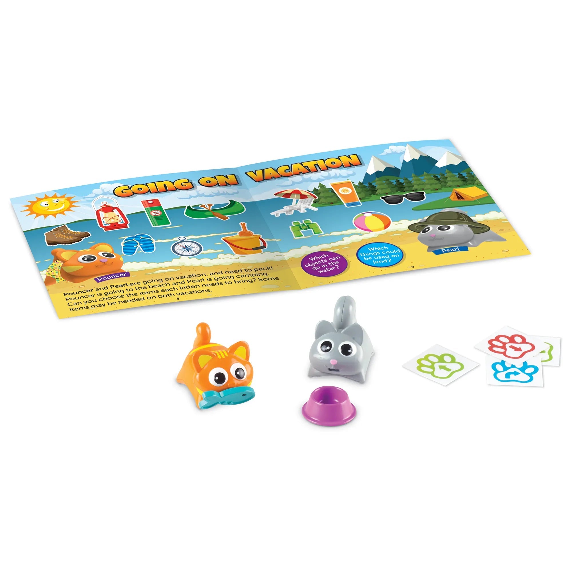 Learning Resources Coding Critters® Pair-a-Pets: Adventures with Pouncer & Pearl — Pal - Image 3