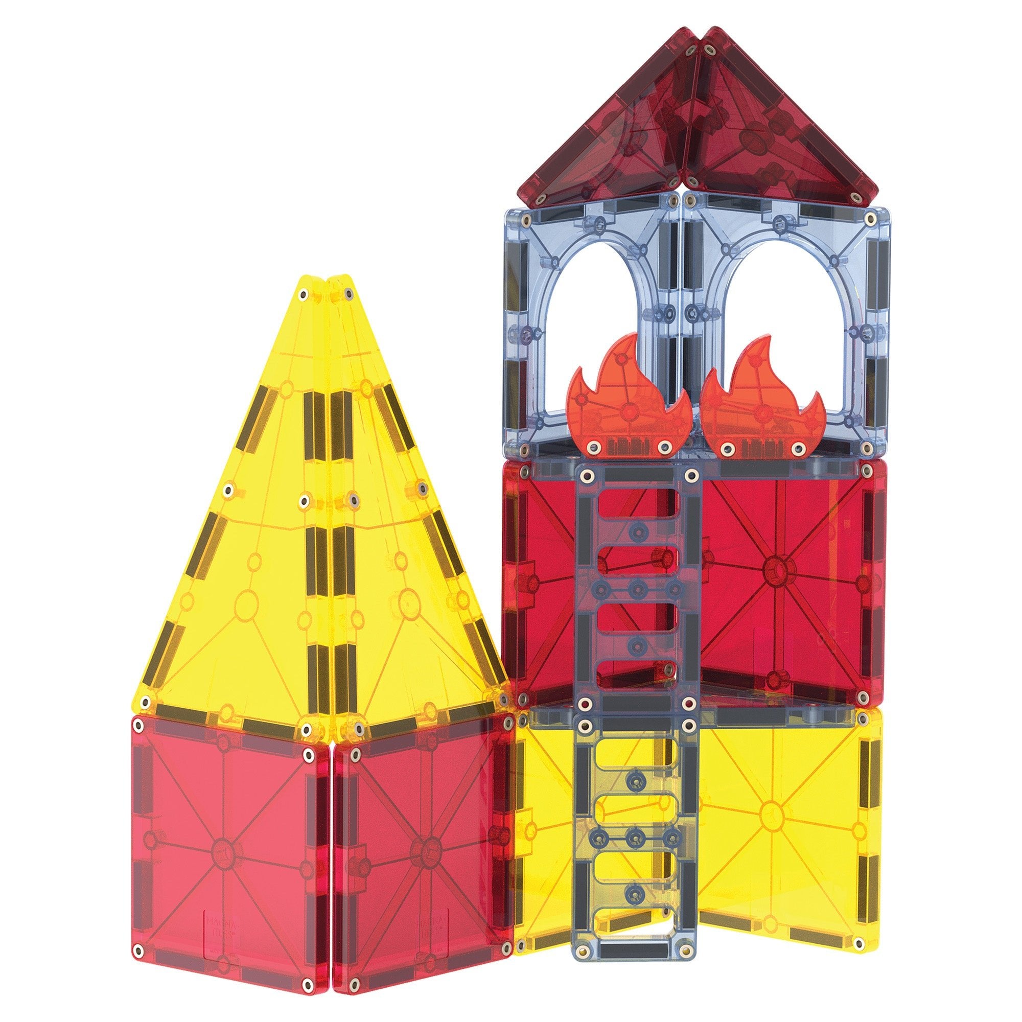 MAGNA-TILES® Fire Rescue 27-Piece — Set - Image 4