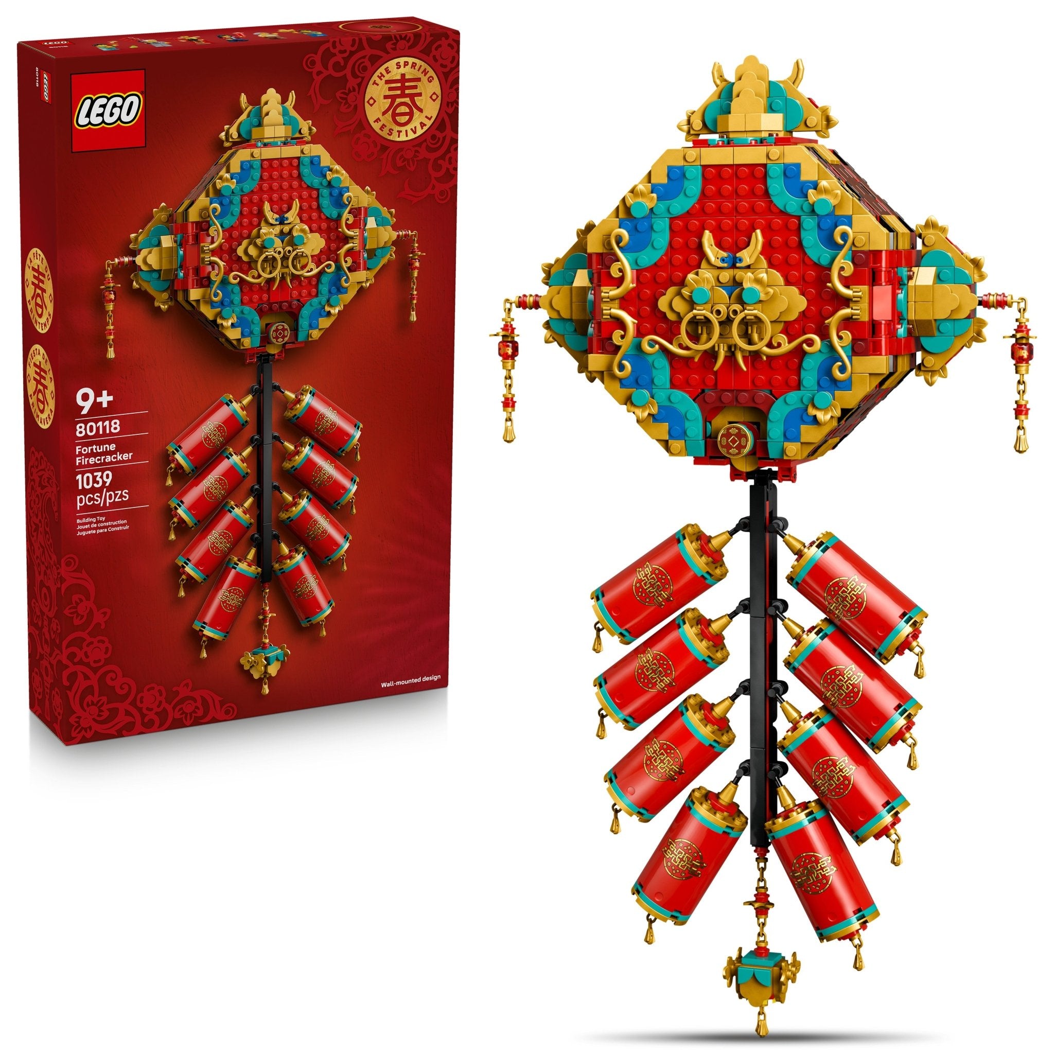 LEGO® Spring Festival Fortune Firecracker 80118 — Art