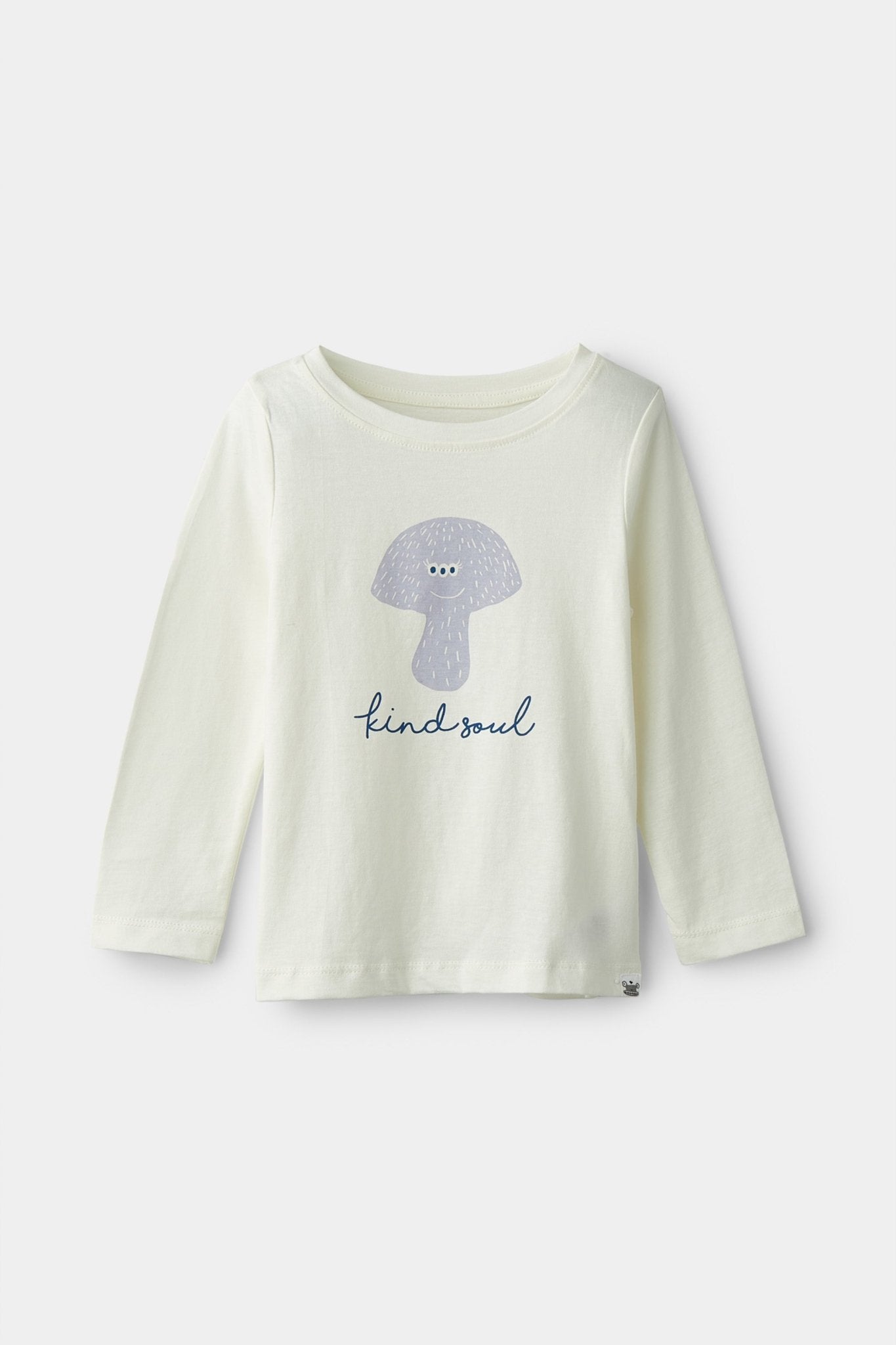 rise little earthling LS Crew Neck TGDKT00 - White Chantelle / 2-3y — Print - Image 7