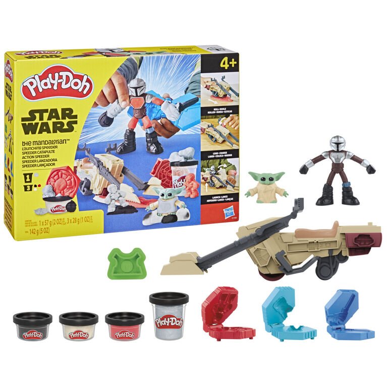 Play-Doh - Star Wars - The Mandalorian Launching Speeder — Art - Image 3